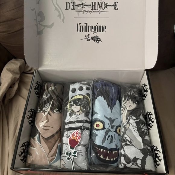 Death Note Side By Side 199x Tee Box In Vintage Ashes (XL) - Picture 1 of 2